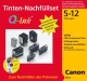Nachfüll-Set für Canon Schwarz, Kein Original